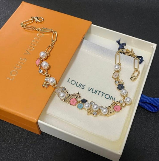 LV Flowers Necklace