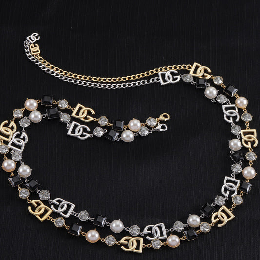 DG Necklace Gold or Silver